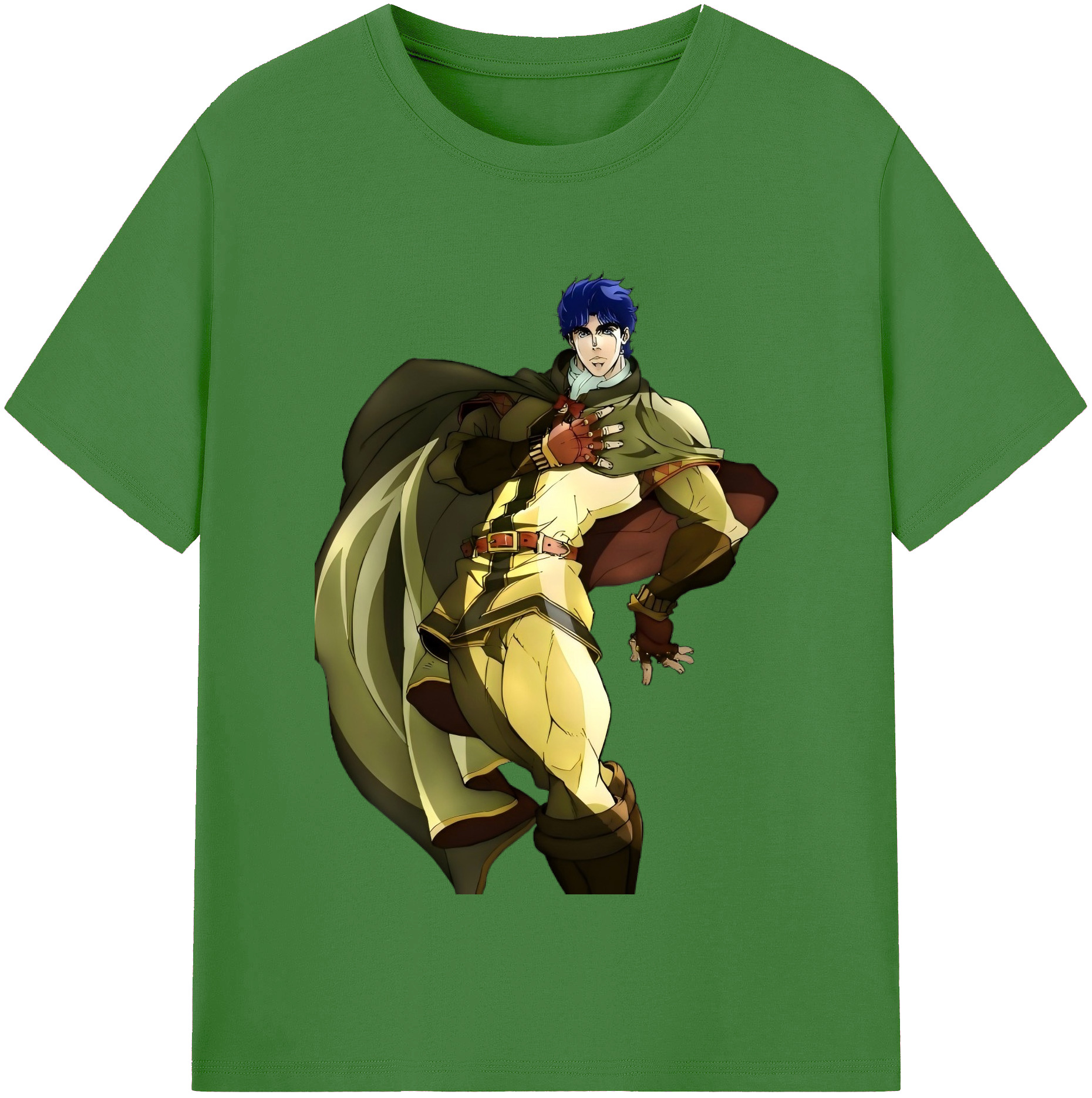 （画像用） ジョジョの奇妙な冒険 /ジョナサン?ジョースター JoJo's Bizarre Adventure Jonathan Joestar レディースカジュアルプリントTシャツ（綿100％）